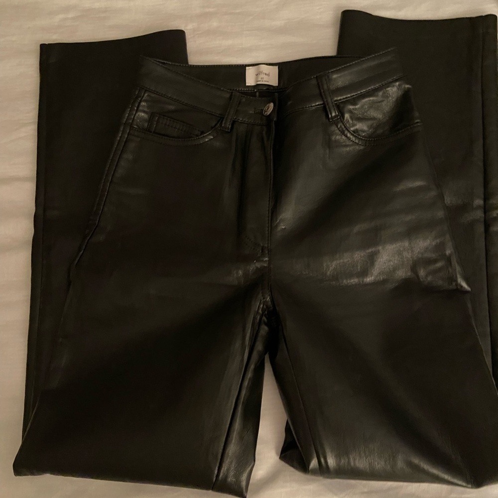Leather pants